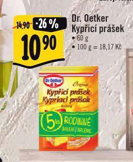 Albert Dr. oetker kypřicí prášek nabídka