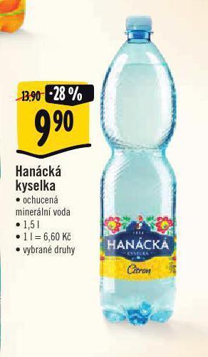 Albert Hanácká kyselka ochucená nabídka