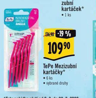 Albert Tepe mezizubní kartáček nabídka