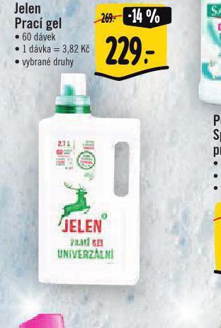 Albert Jelen prací gel nabídka