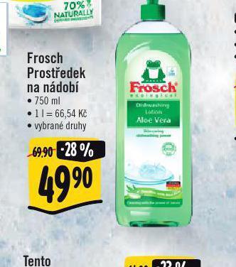 Albert Frosch prostředek na nádobí nabídka