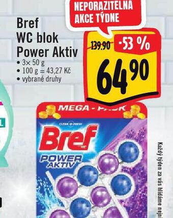Albert Bref wc blok power aktiv nabídka