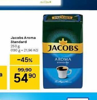 Tesco Jacobs aroma standard nabídka