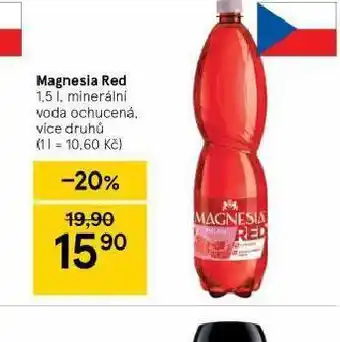 Tesco Magnesia red ochucená nabídka