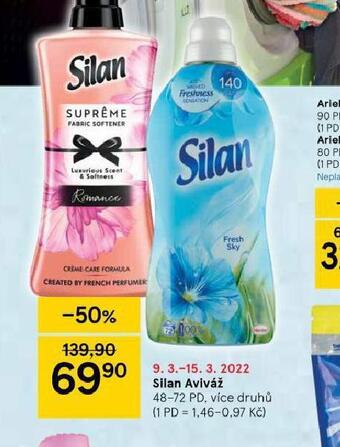 Tesco Silan a viváž nabídka