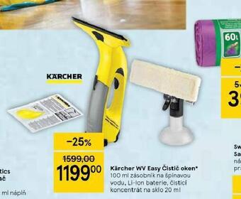 Tesco Kärcher wv easy čistič oken nabídka