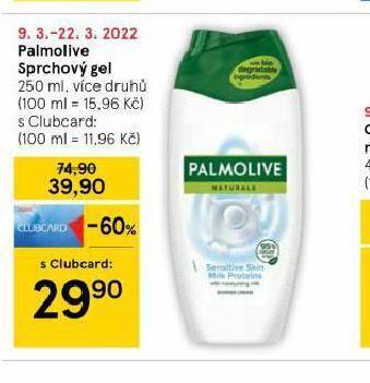 Tesco Palmolive sprchový gel nabídka
