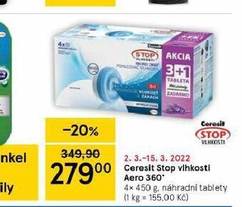 Tesco Ceresit stop vlhkosti aero 360° nabídka