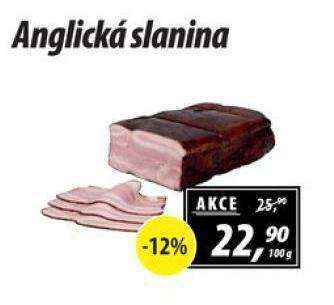ZEMAN Anglická slanina nabídka