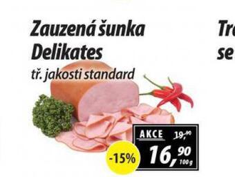 ZEMAN Zauzená šunka delikates nabídka