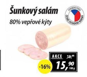 ZEMAN Šunkový salám nabídka