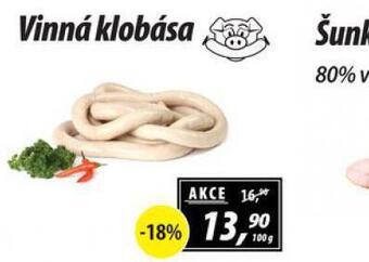 ZEMAN Vinná klobása nabídka