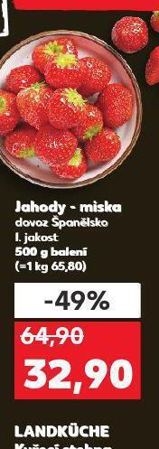 Kaufland Jahody nabídka
