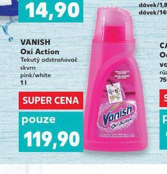 Kaufland Vanish oxi action nabídka