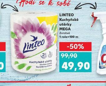 Kaufland Linteo kuchyňské utěrky nabídka