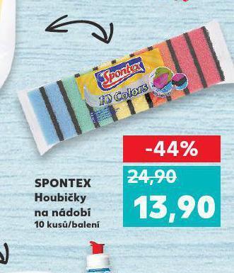 Kaufland Spontex houbičky nabídka
