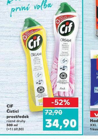 Kaufland Cif čistící prostředek nabídka