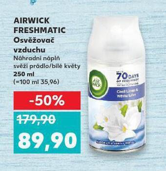 Kaufland Airwick freshmatic osvěžovač vzduchu nabídka