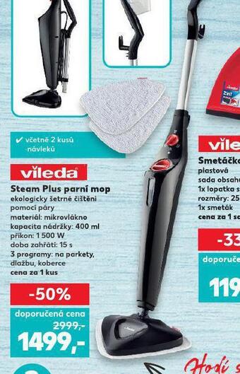 Kaufland Steam plus parní mop nabídka
