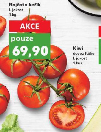 Kaufland Rajčata keřík nabídka