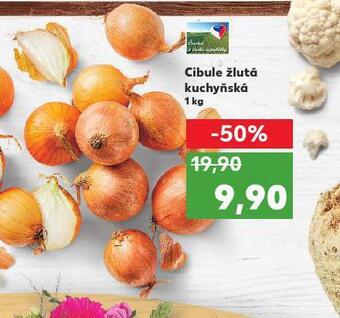 Kaufland Cibule žlutá kuchyňská nabídka