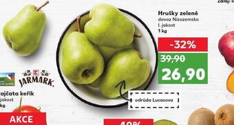 Kaufland Hrušky zelené nabídka