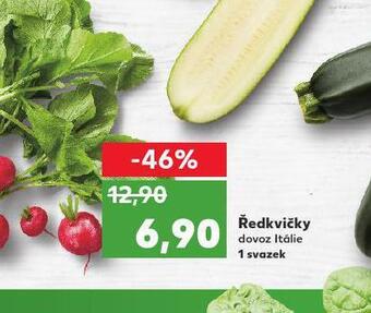Kaufland Ředkvičky nabídka