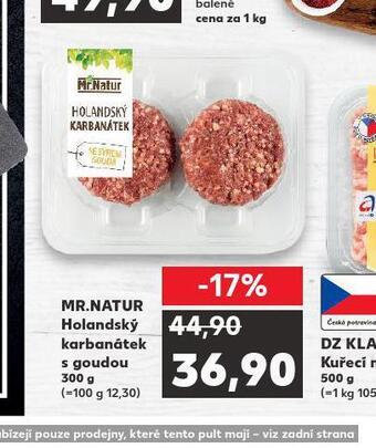 Kaufland Holandský karbanátek s goudou nabídka