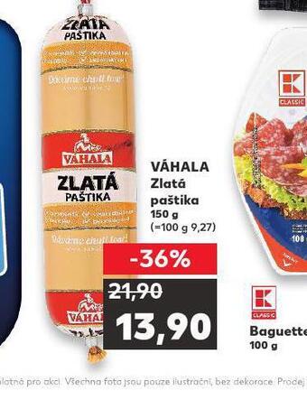 Kaufland Zlatá paštika nabídka
