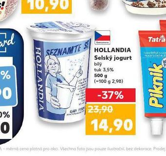 Kaufland Hollandia selský jogurt nabídka