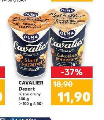 Kaufland Cavalier dezert nabídka