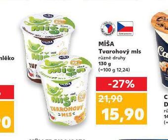 Kaufland Míša tvarohový mls nabídka