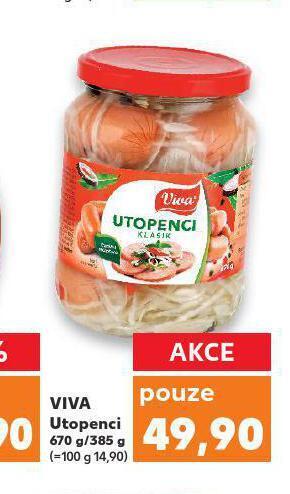 Kaufland Viva utopenci nabídka