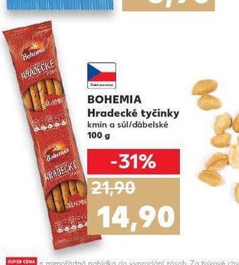 Bohemia hradecké tyčinky