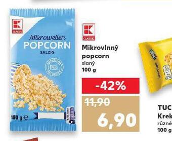 Kaufland Mikrovlnný popcorn nabídka