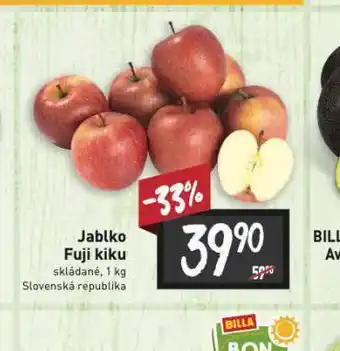 Billa Jablko fuji kiku nabídka