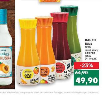 Kaufland Rauch džus nabídka