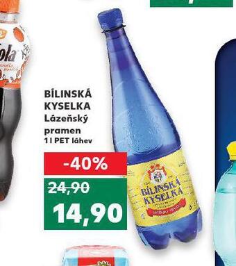 Kaufland Bílinská kyselka lázeňský pramen nabídka