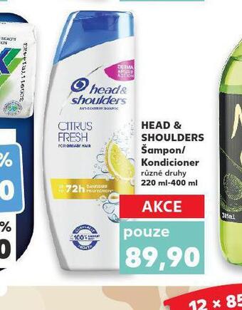 Kaufland Head&shoulders šampon nabídka