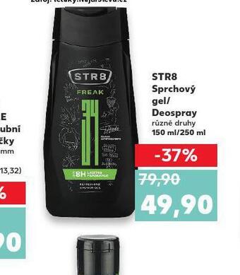 Kaufland Str8 sprchový gel nabídka