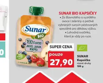 Kaufland Sunar kapsička nabídka