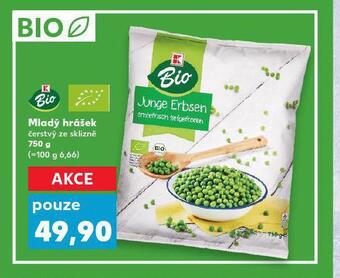 Kaufland Mladý hrášek nabídka