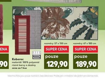 Kaufland Koberec 57 x 150 cm nabídka
