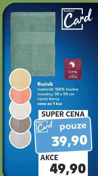 Kaufland Ručník nabídka
