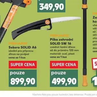 Kaufland Pila zahradní solid sw 16 fiskars nabídka