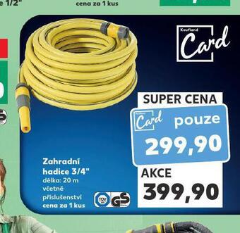 Kaufland Zahradní hadice 3/4" nabídka