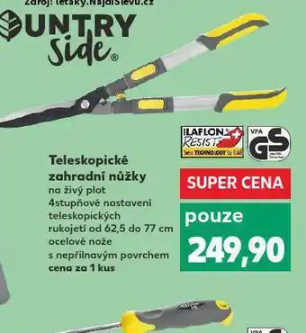 Kaufland Teleskopické zahradní nůžky nabídka