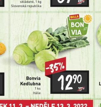 Billa Kedlubna nabídka