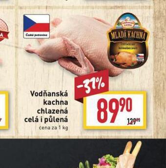 Billa Vodňanská kachna chlazená nabídka