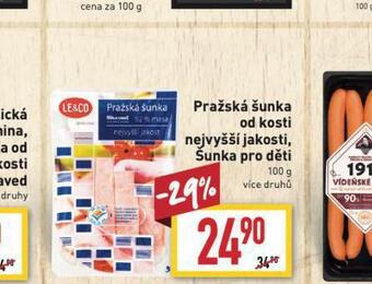 Billa Šunka pro děti nabídka